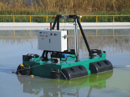 A Dragflow dredge.