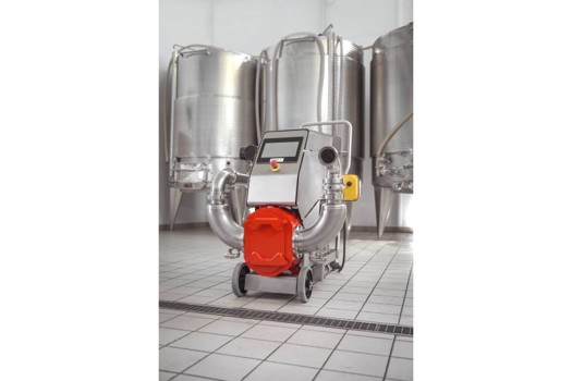 The wine pump with an integrated VY pump is suitable for all the most important wine production processes.