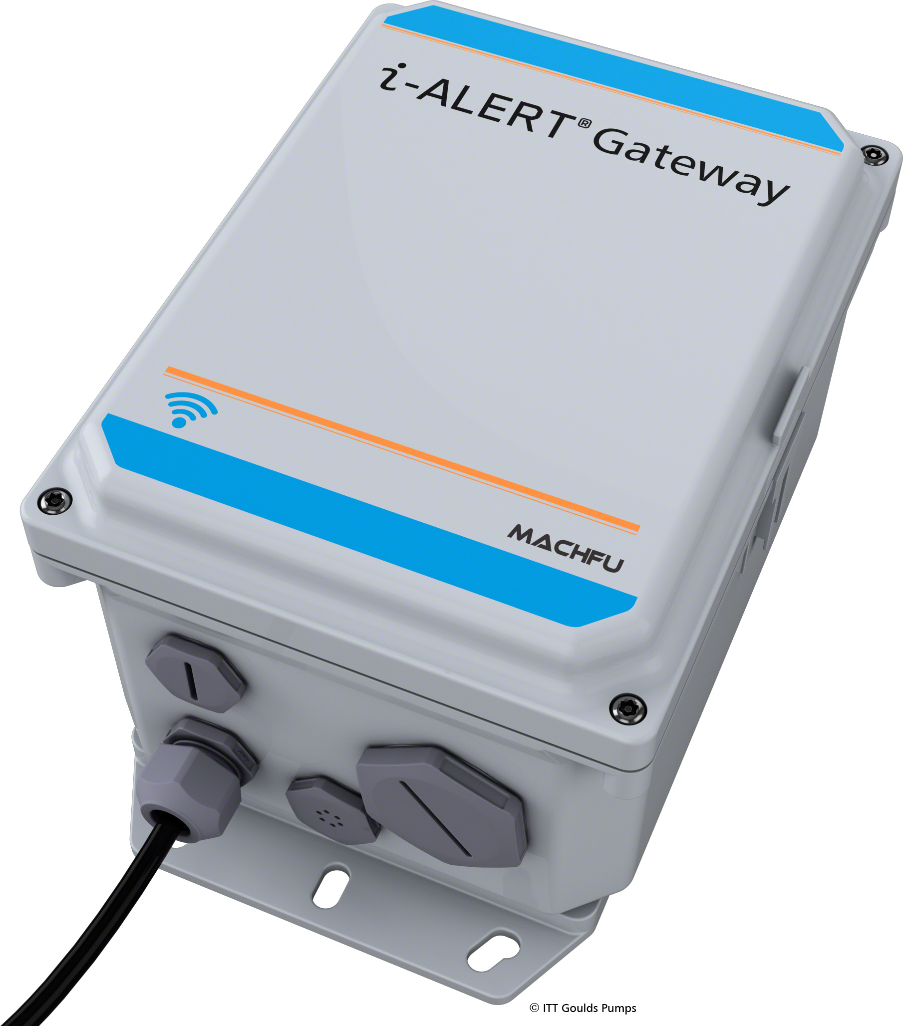 ITT's new i-ALERT Gateway which offers continuous machine monitoring with wireless reporting will be on display.