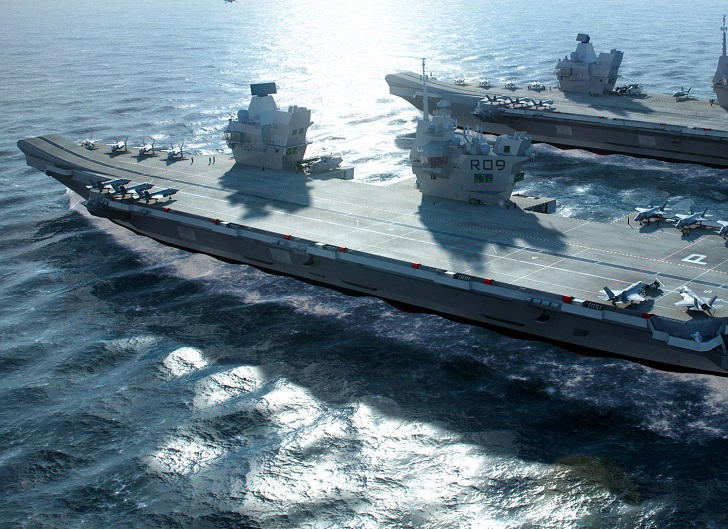 The UK's ‘Queen Elizabeth’ class aircraft carriers are the second-largest class of warships in the world. Fresh drinking water can be required for up to 2300 personnel.