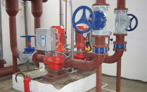 Figure 1. Etaline pumps fitted with the PumpDrive variable speed system developed by KSB have been installed in the transfer stations of Constanta's district heating system