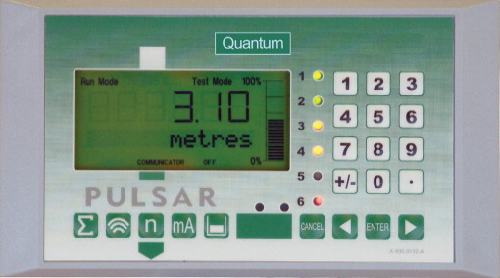 Figure 3. Modern ultrasonic equipment, such as Pulsar's Quantum controller, illustrated above, is far more sophisticated than previous simple level measurement devices.