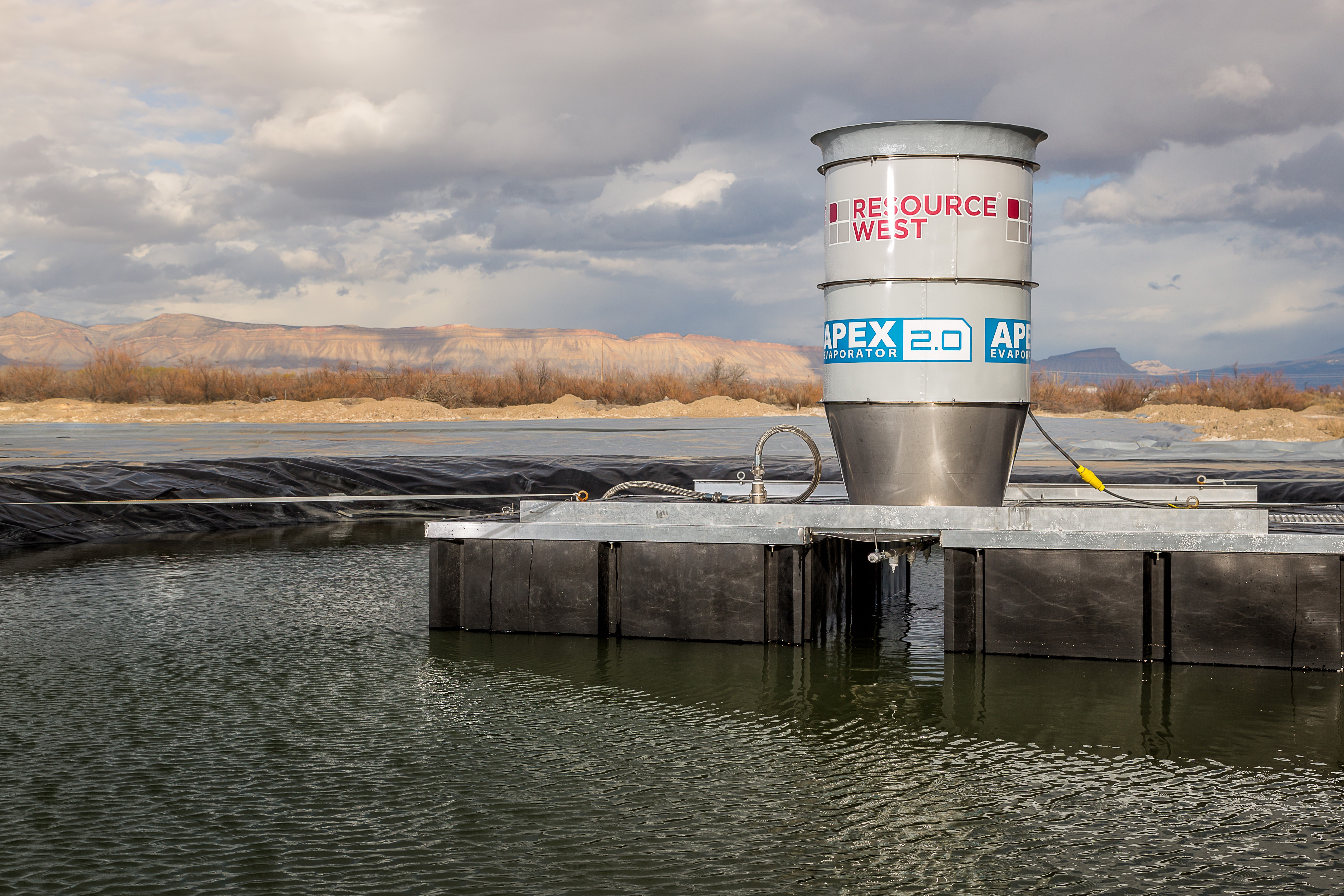 Resource West's APEX 2.0 evaporation units can be used in any industry that produces wastewater or production water.