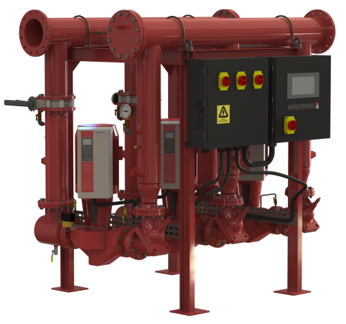 Armstrong’s iFMS integrated, pre-designed packaged pump solution.