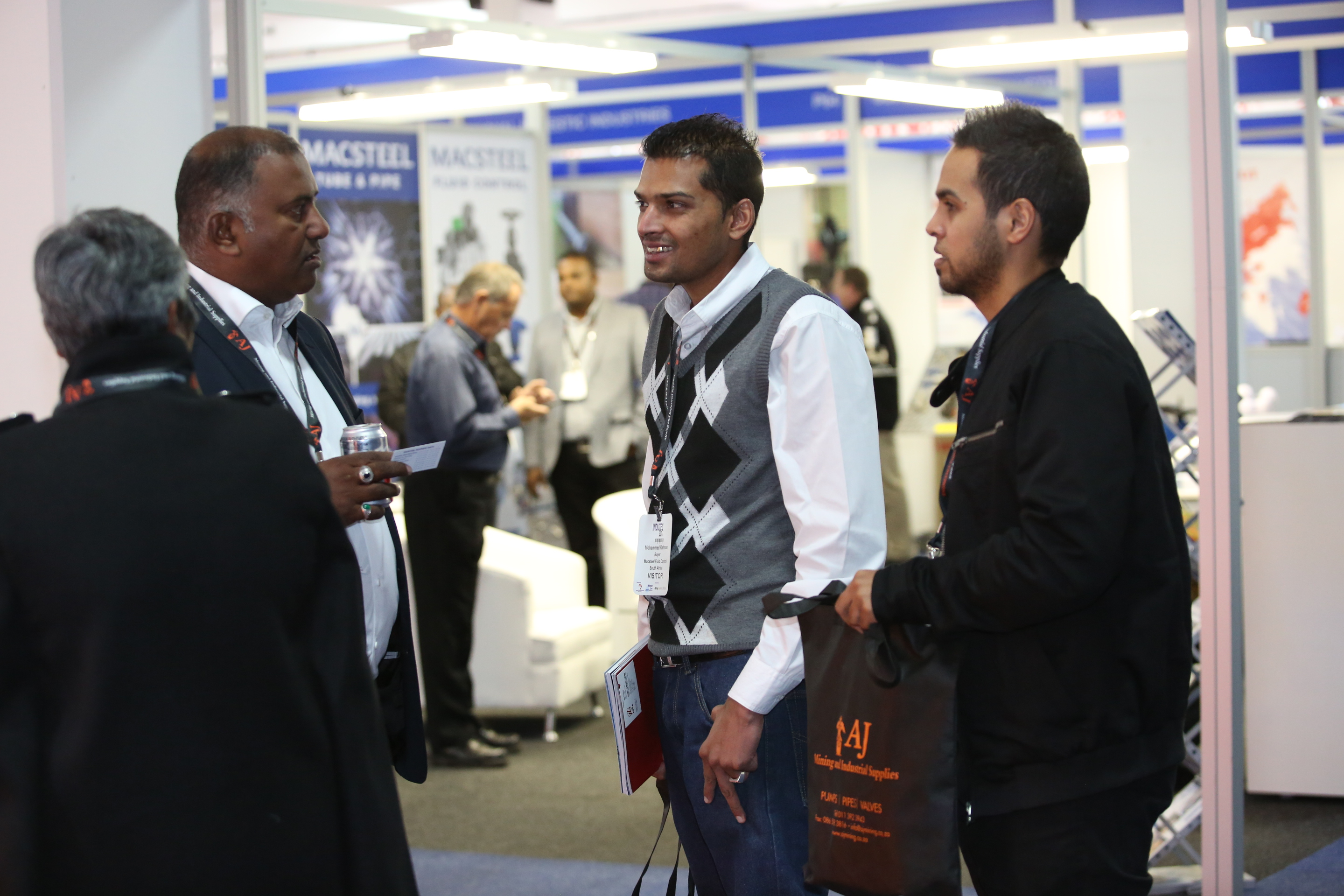 Visitors at the last Pumps, Valves and Pipes Africa conference.
