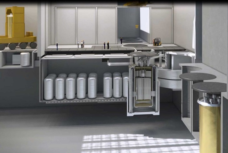 An IMSR core cutaway.