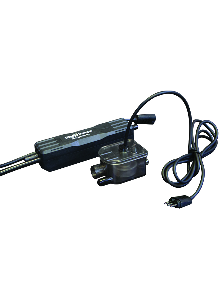 The pumps offer quiet operation, solid-state switch technology and a clear reservoir for easy visual inspection of the water level, float and filter.