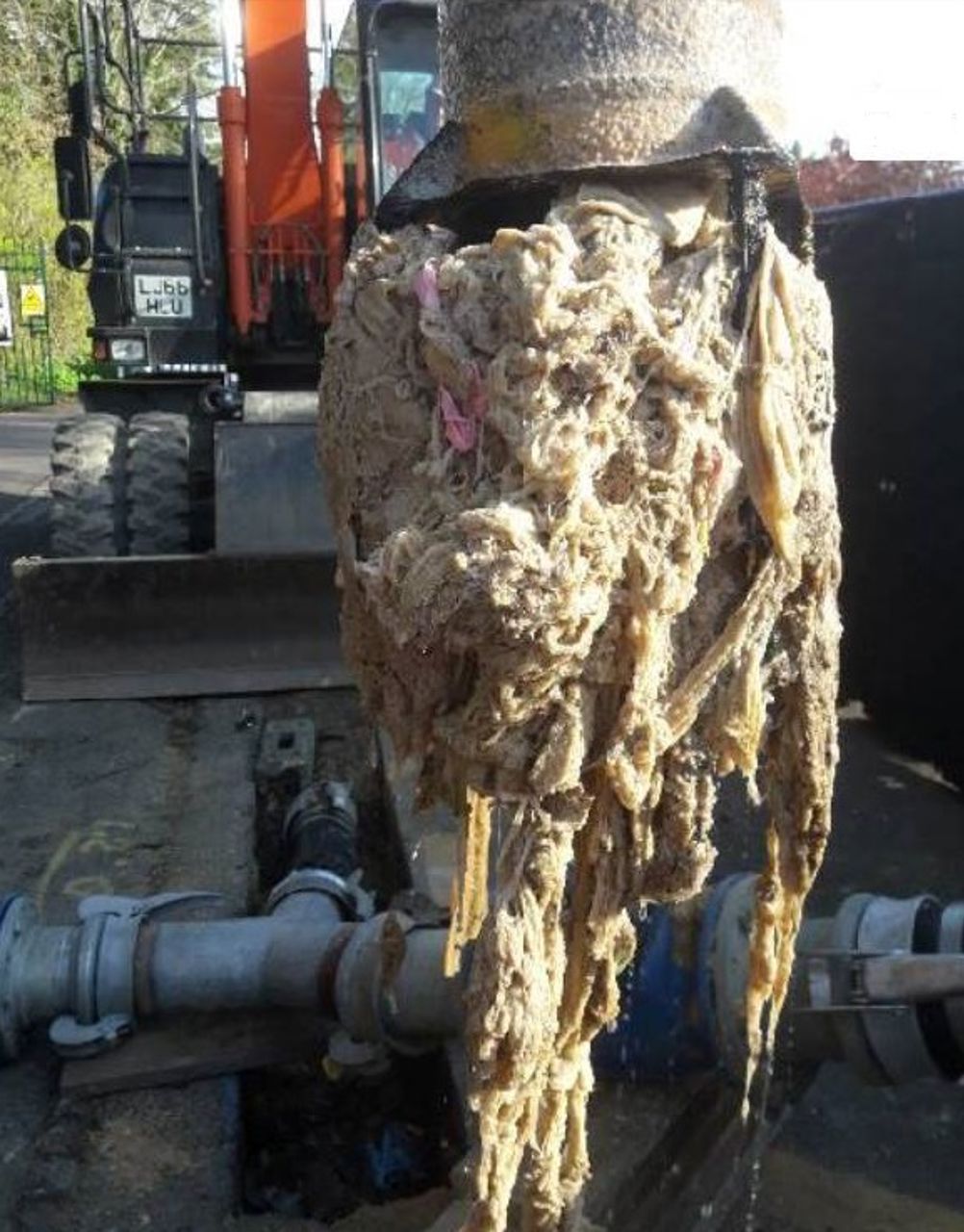 Flushable wet wipes caused major sewage blockages in Britain