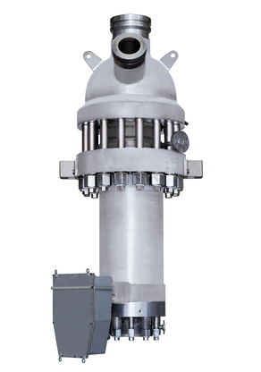 Boiler recirculation pump from KSB's LUVAk series, similar to the ones that will be used in the new Chinese power plants in Laiwu and Taizhou.