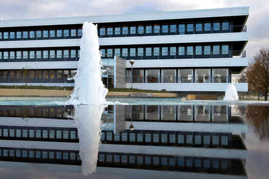 Grundfos's headquarters in Bjerringbro, Denmark.
