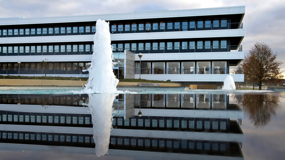 Grundfos's headquarters in Bjerringbro, Denmark.