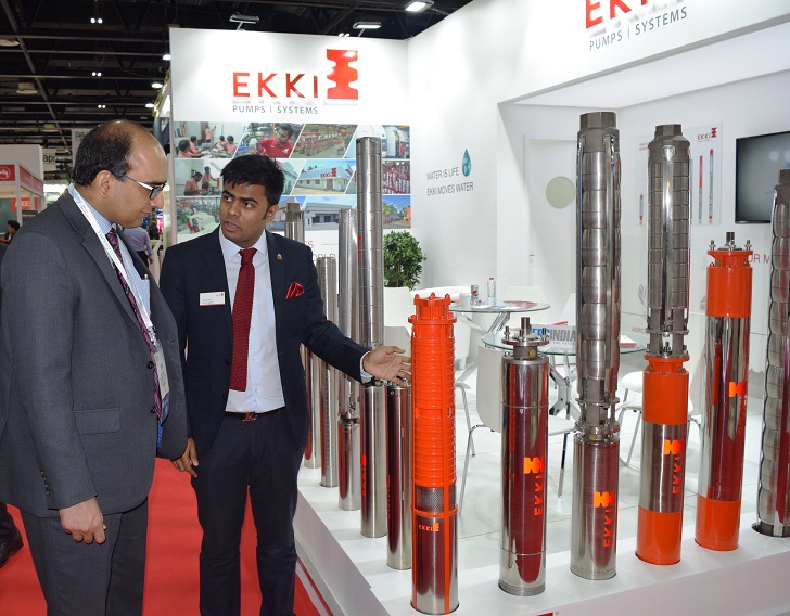 The Consulate General of India to the United Arab Emirates Mr Vipul with Mr Kanishka Arumugam, Director of EKKI