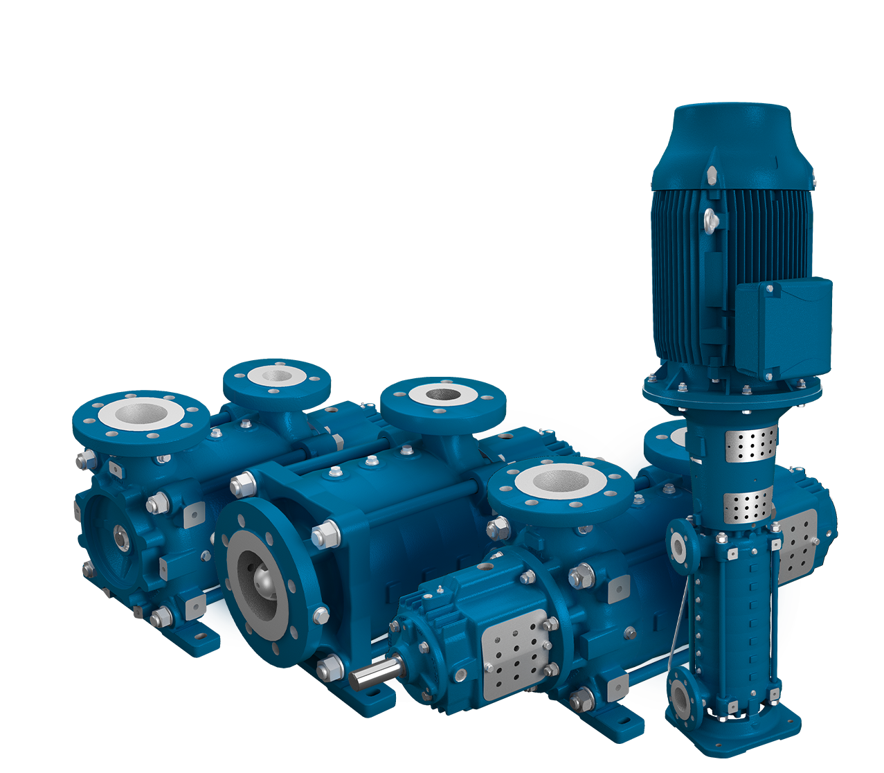 The e-MP is a multistage ring section pump designed for high-pressure applications.