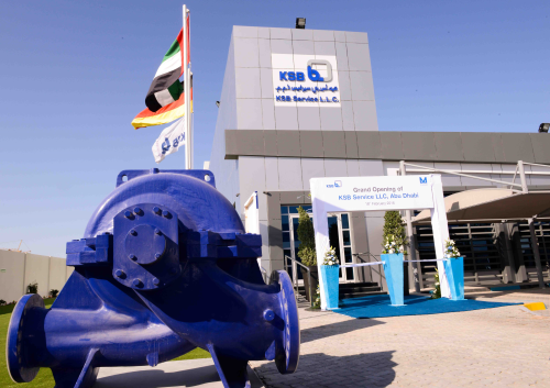 KSB’s new service centre in Abu Dhabi (© KSB Service LLC).