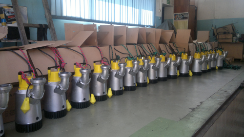 Ramirent’s first order of 50 Atlas Copco WEDA pumps consisted of 19 WEDA 10, 19 WEDA 30 and 12 WEDA 40 pumps.
