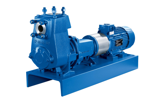 The latest version of the self-priming centrifugal Etaprime pump. (KSB Aktiengesellschaft, Frankenthal, Germany).