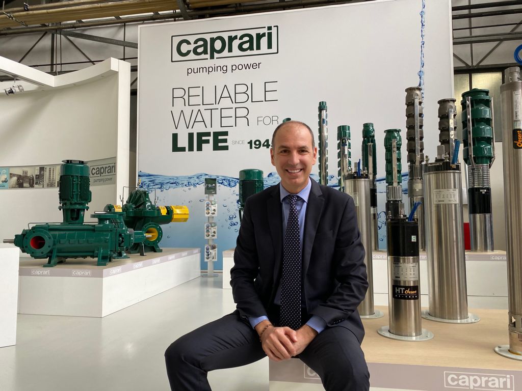 Caprari’s Vanni Vignoli, the new president of Europump.