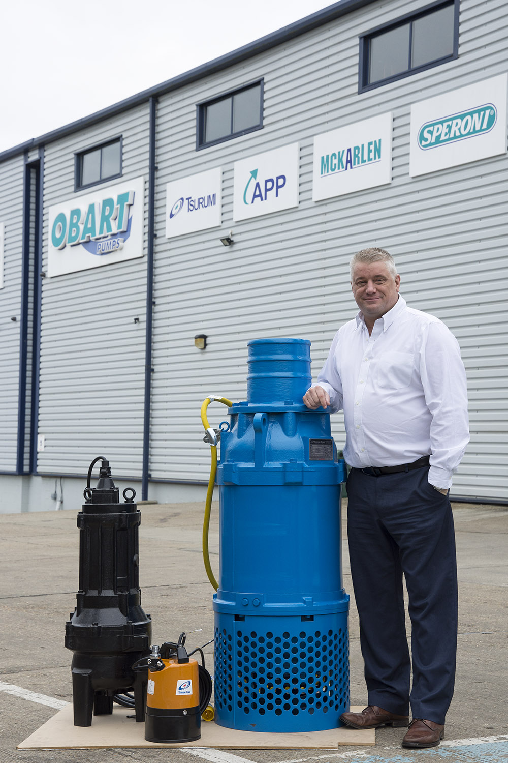 Daniel Fraser, the new sales director at Obart Pumps.