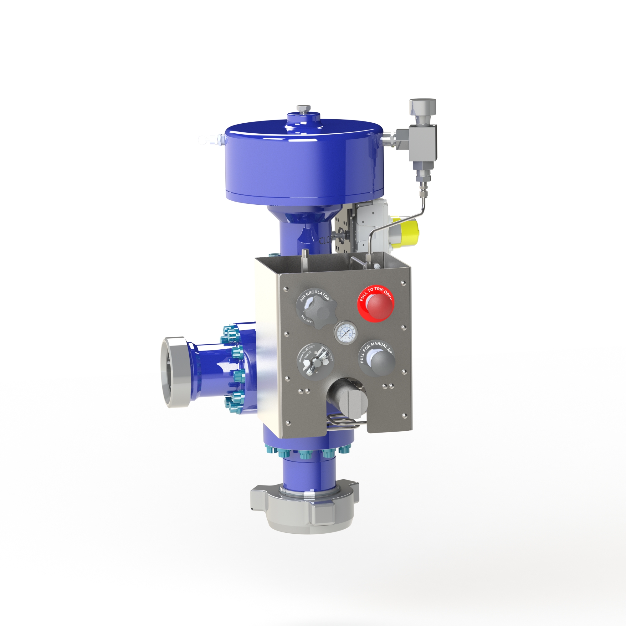 The system is designed to provide rapid pressure relief within high-pressure systems.