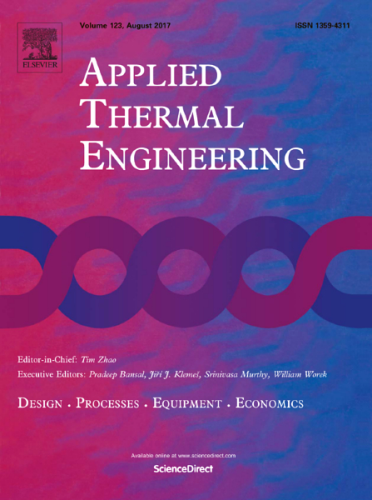 Elsevier journal Applied Thermal Engineering.