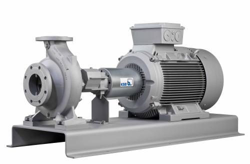 The Etanorm SYT single-stage volute casing pumps.