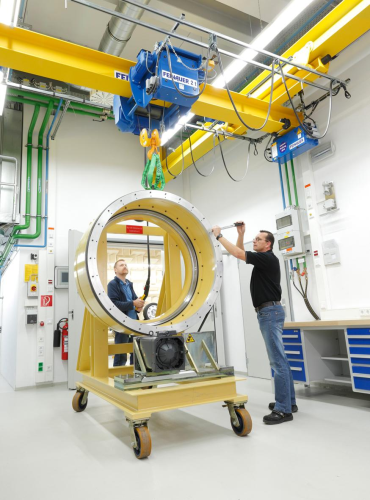 Schaeffler's new acoustic testing facility.