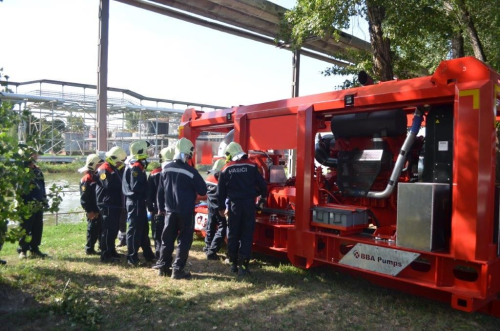 The largest mobile firefighting unit in Slovakia.