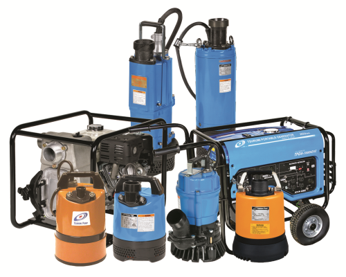 Tsurumi Pump will exhibit a variety of its products at the 2016 ARA Rental Show, Atlanta, Georgia.