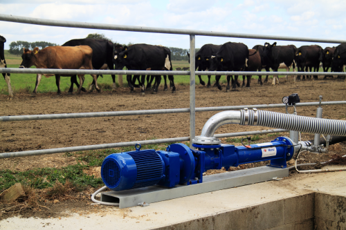 Qubik effluent irrigation pump.