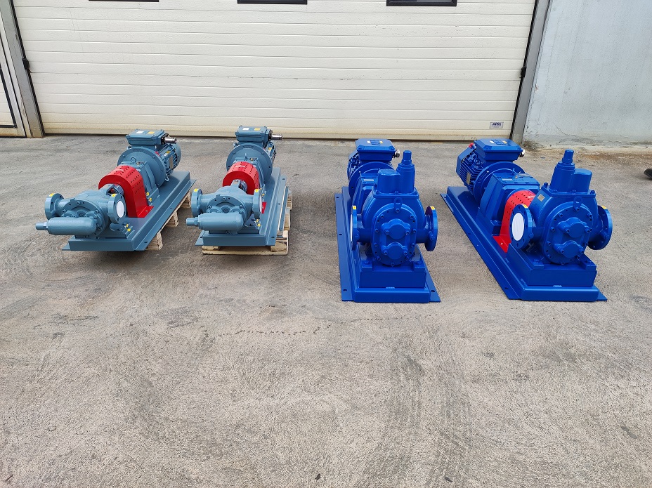 The plant upgrade involved the installation of larger positive displacement pumps to deliver high flow rates more quickly.
