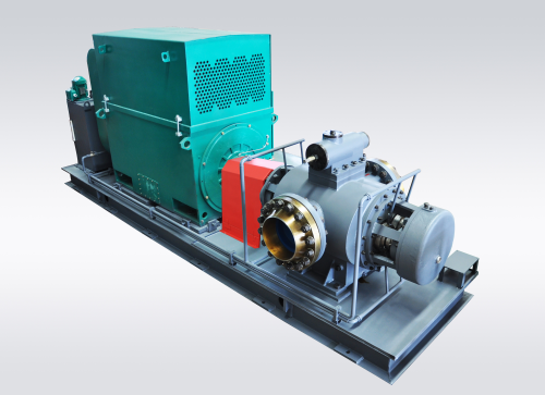 HWG pump skid. Huangshan RSP have the capacity to manufacture API 676 screw pumps.
