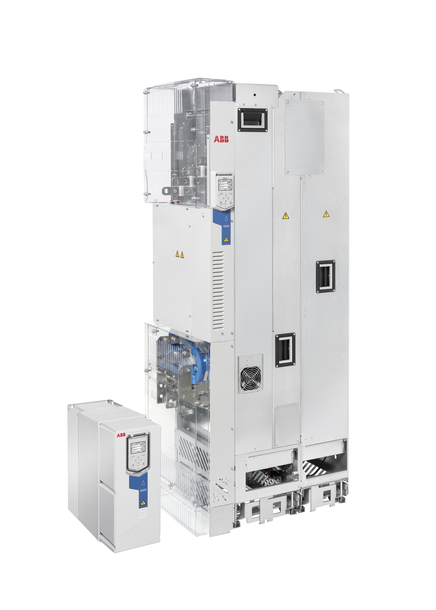 The new ABB drive has harmonic mitigation built-in, including an active supply unit and integrated low harmonic line filter.