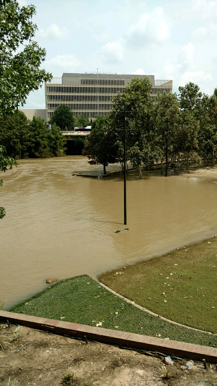 When Hurricane Harvey was at its peak on September 1, 2017, one-third of Houston was underwater.