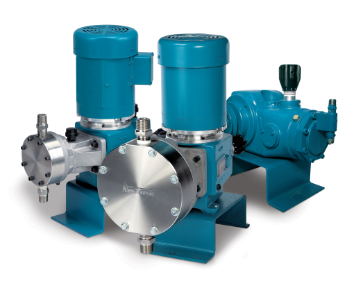 Neptune Series 7000 mechanically actuated diaphragm metering pump.