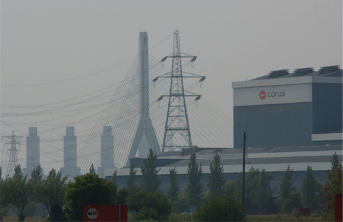 The Corus Colours plant in Deeside, UK, where tests were carried out to establish whether VSDs would be a viable option for controlling energy consumption in hydraulic systems.