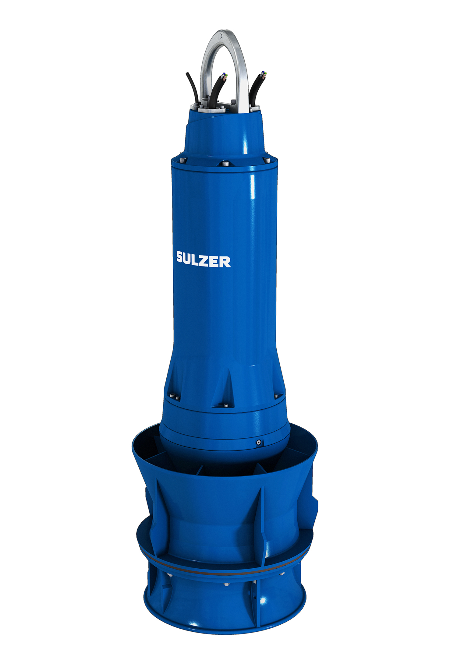 Seven Sulzer VUPX peak load pumps will be installed in the new pumping stations.