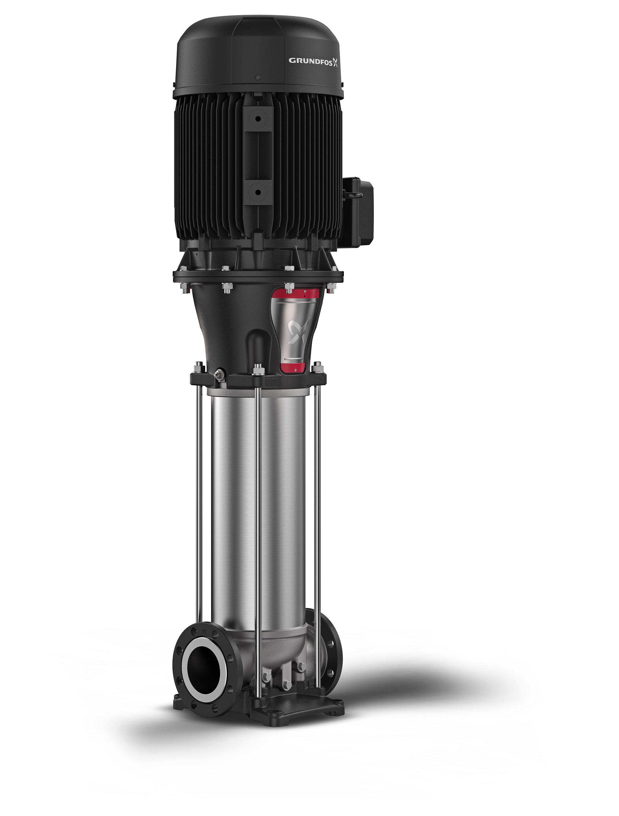 The new generation of Grundfos CR vertical multi-stage centrifugal in-line pumps.