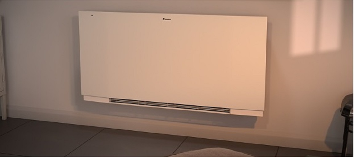 Daikin’s Altherma heat pump convector.