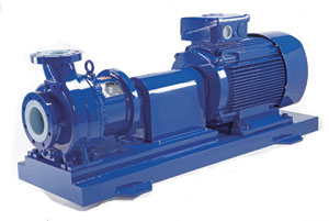 Iwaki America's MDW line of chemical process pumps.