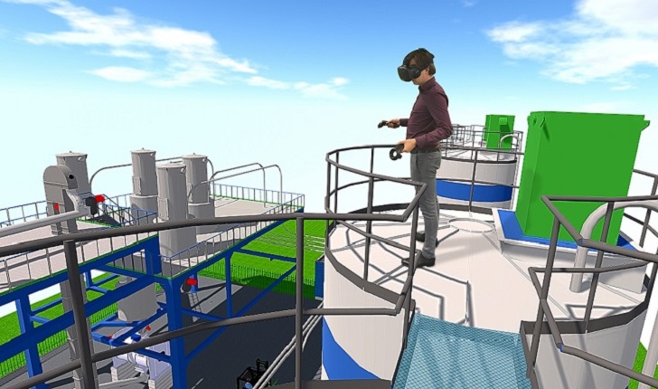 Bilfinger Tebodin’s Industrial 360° scanning and software reproduces facilities in a photorealistic environment.
