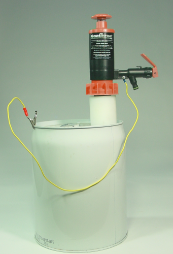 GT conductive plastice pump from GoatThroat Pumps