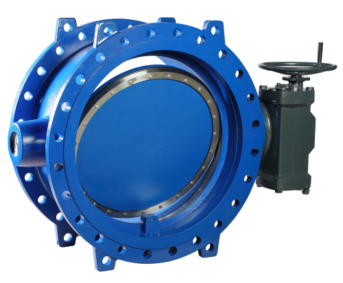 The Aporis butterfly valves are used for applications where huge volumes of water need to be transported and shut off reliably. (© KSB Aktiengesellschaft, Frankenthal).