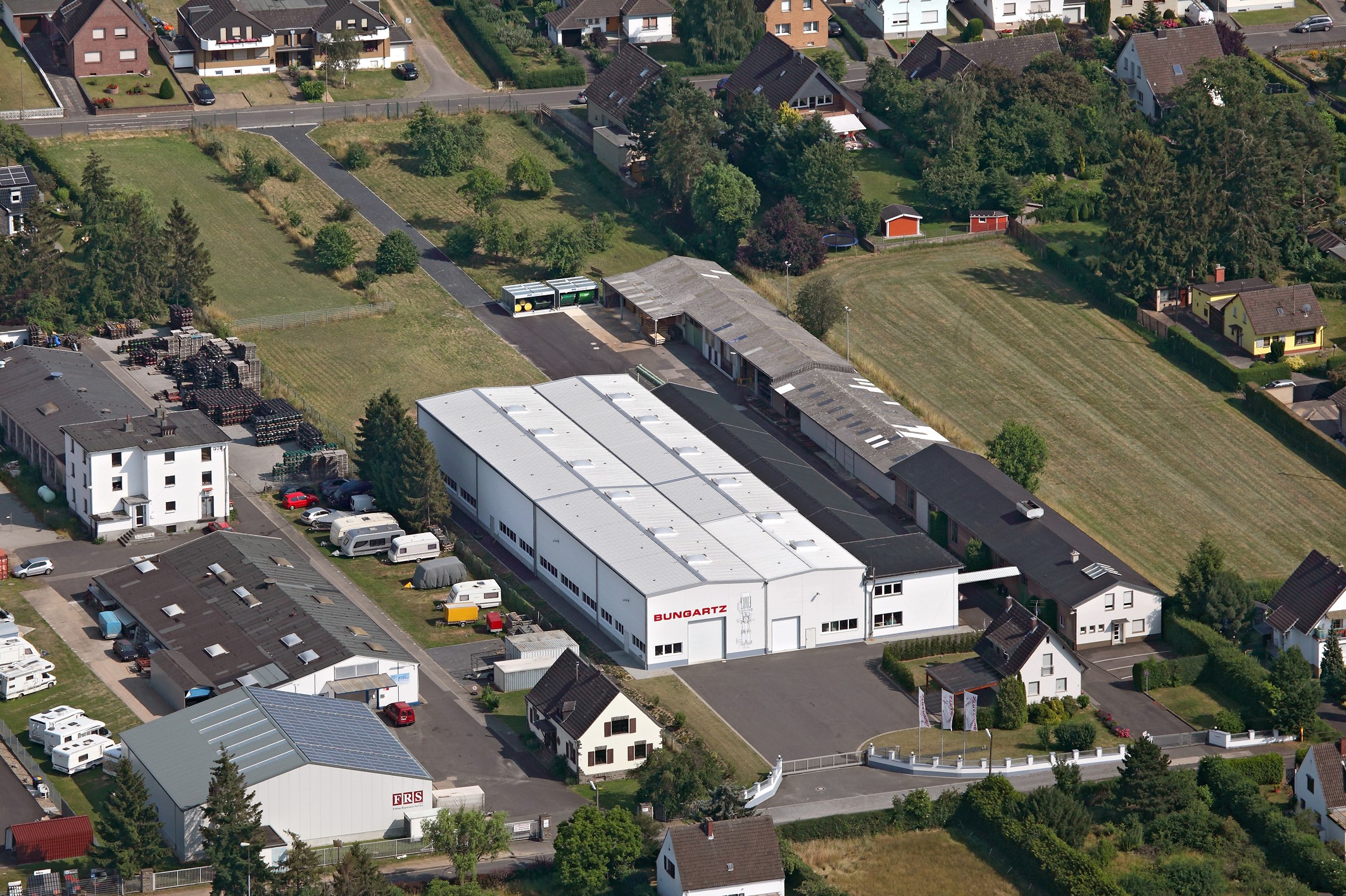 The production facility of Bungartz centrifugal pumps in the Eifel region.