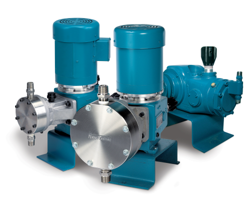 Neptune’s 7000 series of mechanically actuated diaphragm metering pumps.
