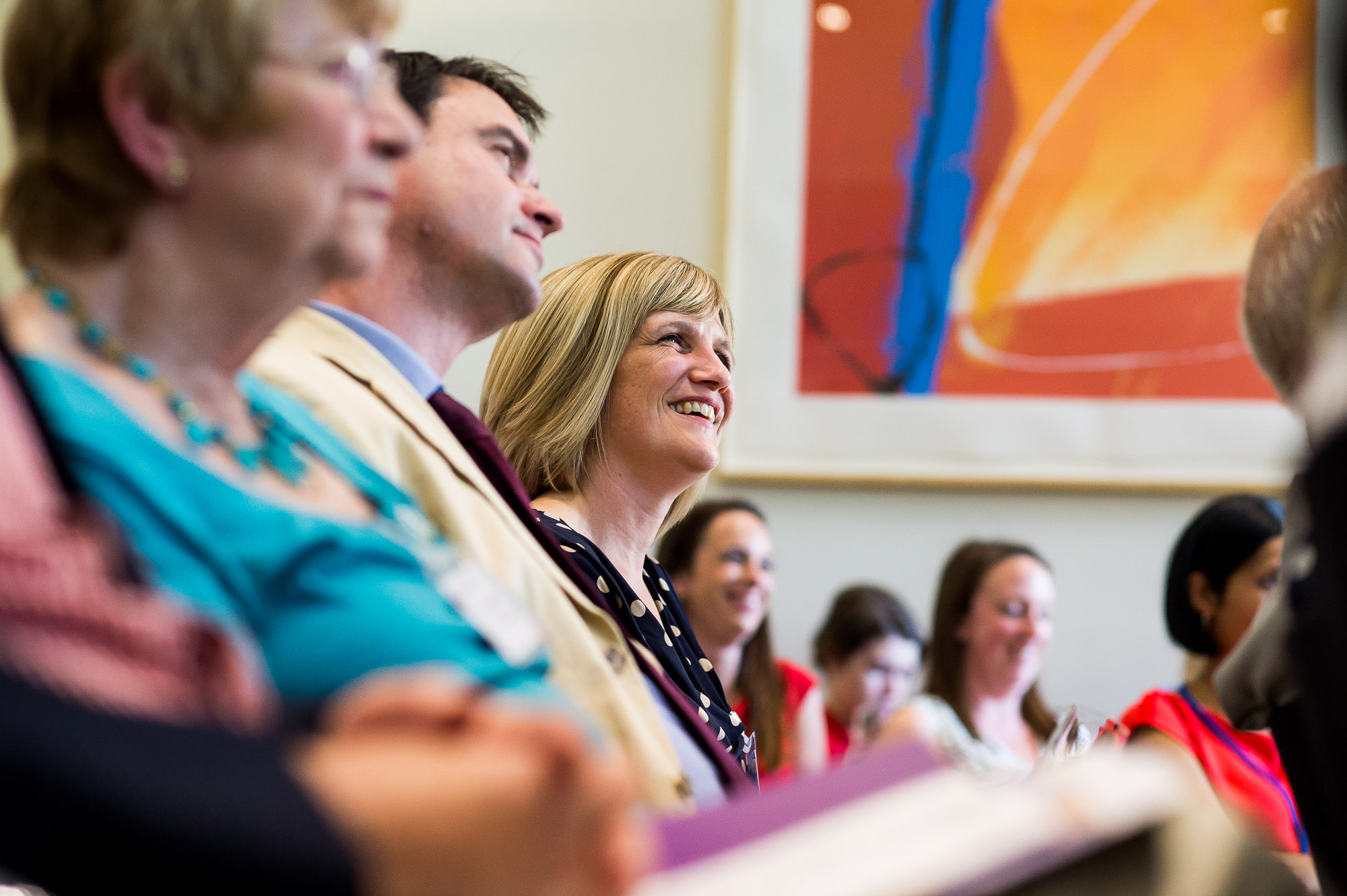 Audience members at the WE50 awards in 2018.