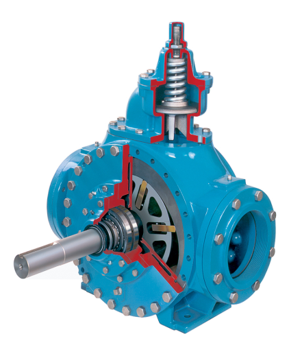 Both the XL and HXL Series pumps feature ductile-iron construction with a bolt-on internal relief
valve that protects against excessive pumping pressures.
