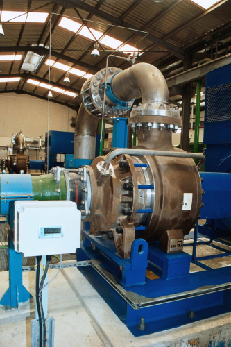 Figure 2. HGM RO pumps installed at the Dhekelia plant in Cyprus.