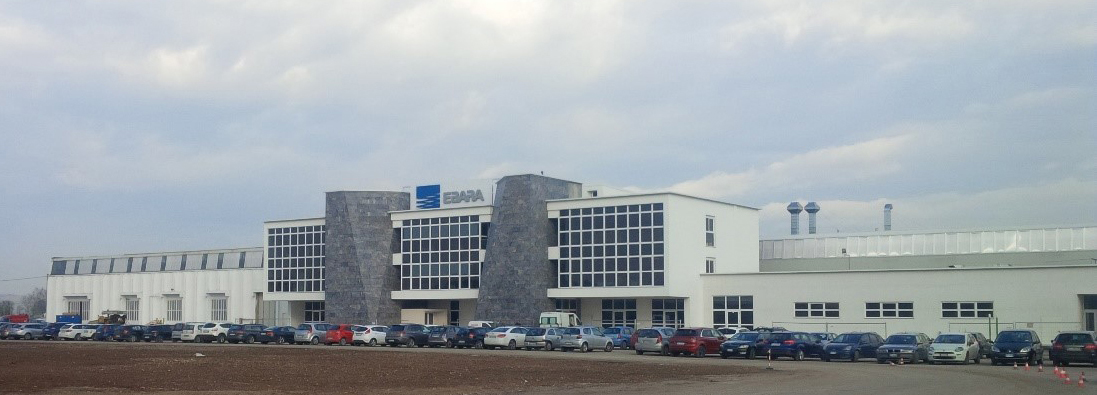 Ebara's new plant in Gambellara, Vicenza, Italy.