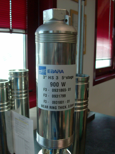 Ebara's new 3-inch high speed pump