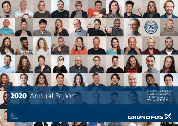 Grundfos has published its 2020 Annual Report and Sustainability Report.